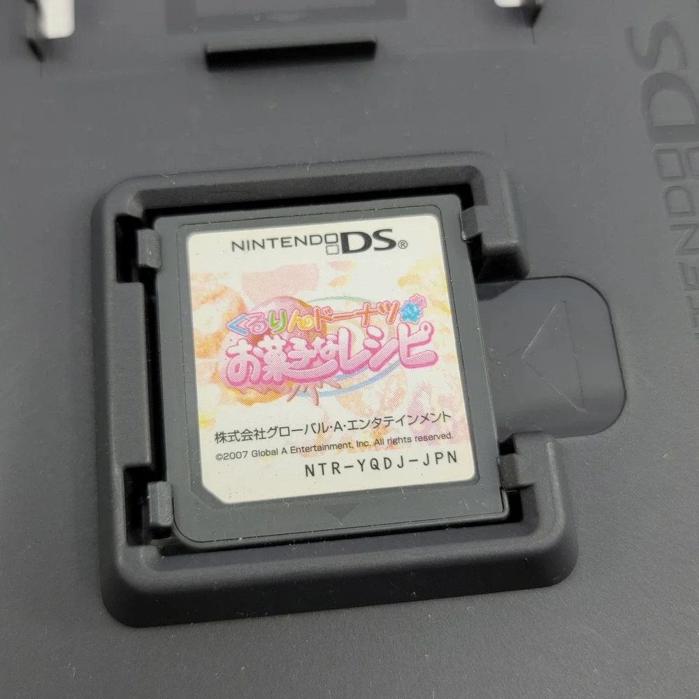 Kururin Donuts Okashi na Recipe Nintendo DS Japan Import Video Game 1691